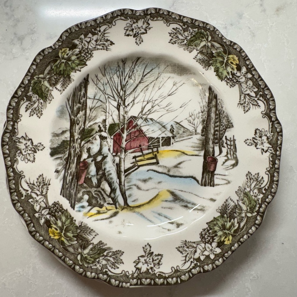 Vintage Johnson Brothers The Friendly Village “Sugar Maples”
